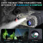 4K Night Vision Binoculars for Adults, 8X Digital Zoom, 1300FT Range